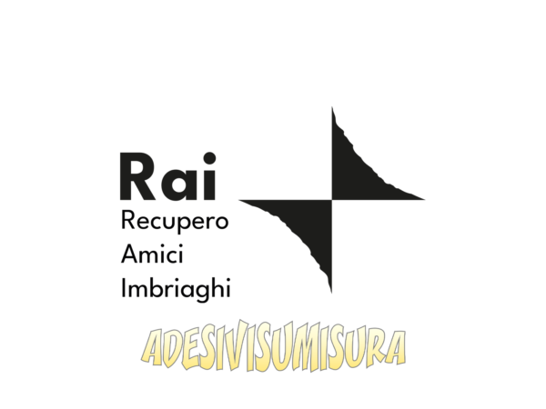 Recupero Amici Imbriaghi - Adesivo Prespaziato