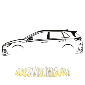 Hyundai i30n - Adesivo Prespaziato