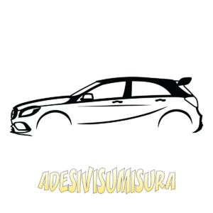 Mercedes AMG A45- Adesivo Prespaziato