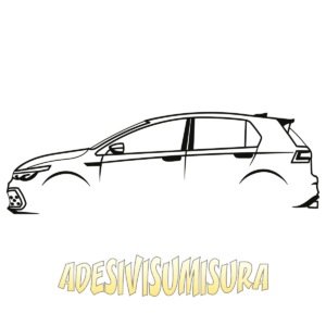 Golf GTI MK8- Adesivo Prespaziato