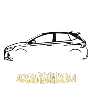 Hyundai i20n - Adesivo Prespaziato