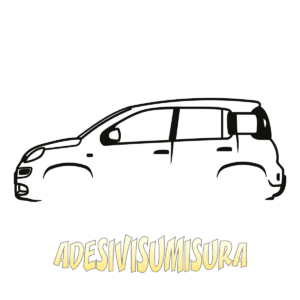Fiat Panda - Adesivo Prespaziato