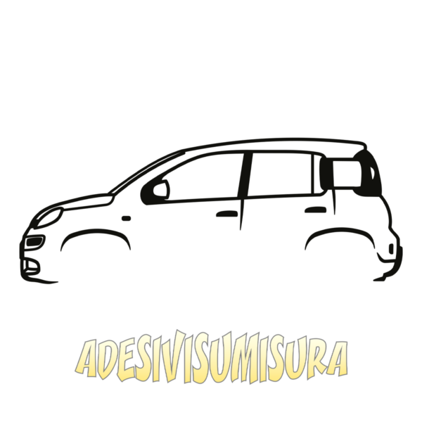 Fiat Panda - Adesivo Prespaziato