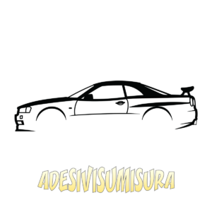 Skyline GTR R34- Adesivo Prespaziato