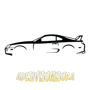 Toyota Supra Mk4 - Adesivo Prespaziato