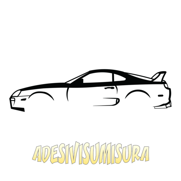 Toyota Supra Mk4 - Adesivo Prespaziato